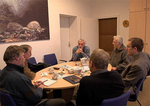 Gesprächsrunde im Auricher NLWKN-Gebäude