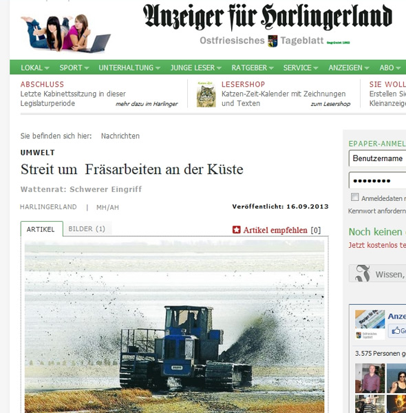 Screenshot_Grueppenfraese_Anzeiger für Harlingerland/Wittmund_online_16Sept2013