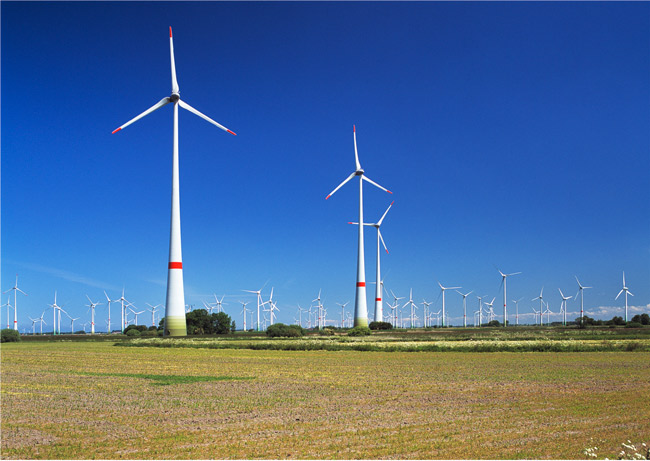 Windparks in Arle, Großheode und Dornum, LK Aurich/NDS; Foto (C): Manfred Knake