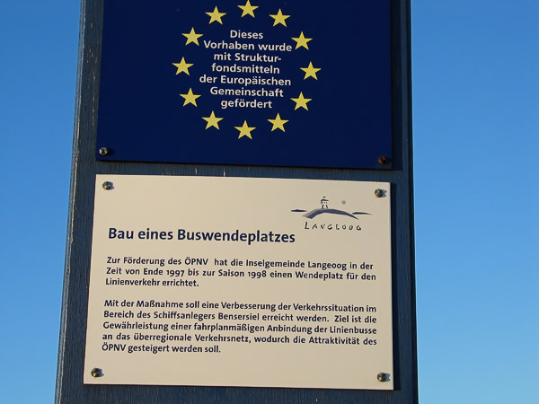 Nahaufnahme EU-Schild Nahaufnahme EU-Schild