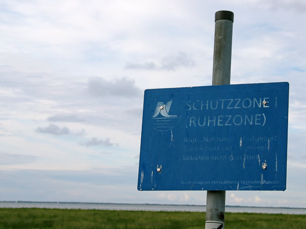 Abgängiges Schild