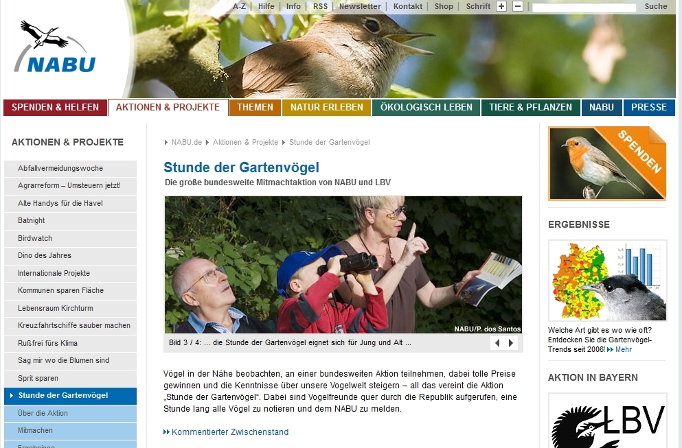 Screenshot (Bildzitat) http://www.nabu.de/aktionenundprojekte/stundedergartenvoegel/